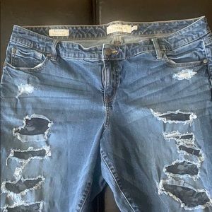 Torrid boyfriend plus size 20 Capri